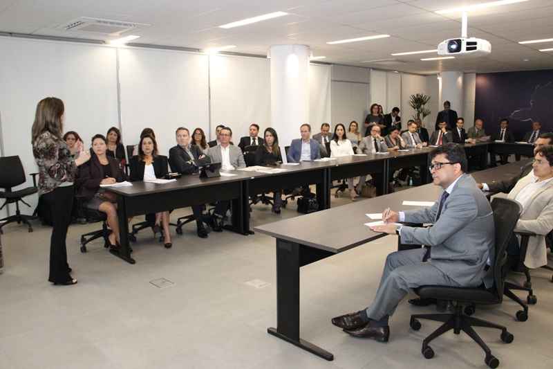 Conselheiros de vários estados acompanharam a apresentação (Foto: Karina Camargos Coutinho)